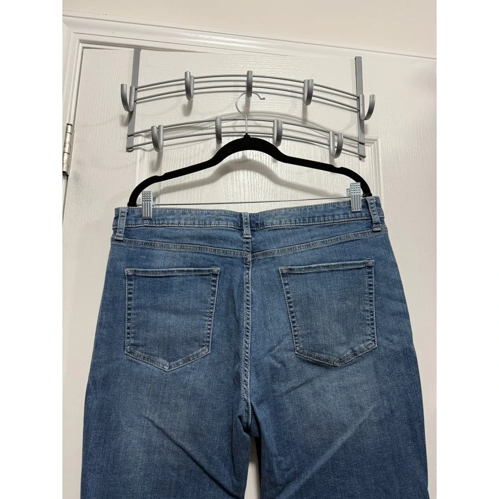 ana a new approach‎ womens skinny jeans size 16 blue wash stretch denim